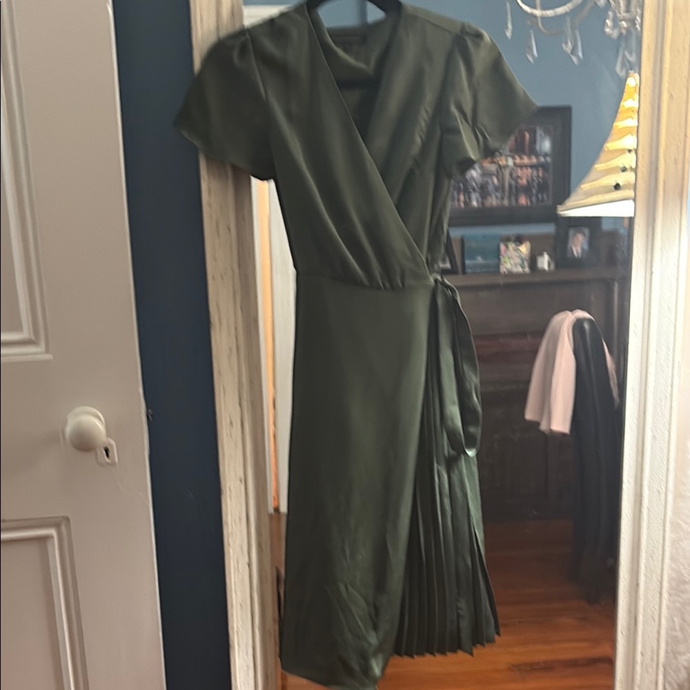 Banana Republic Olive Midi Dress